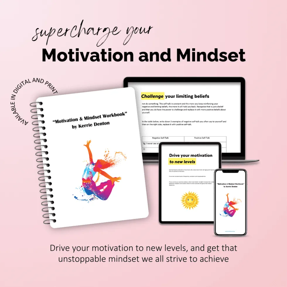 motivation mindset workbook