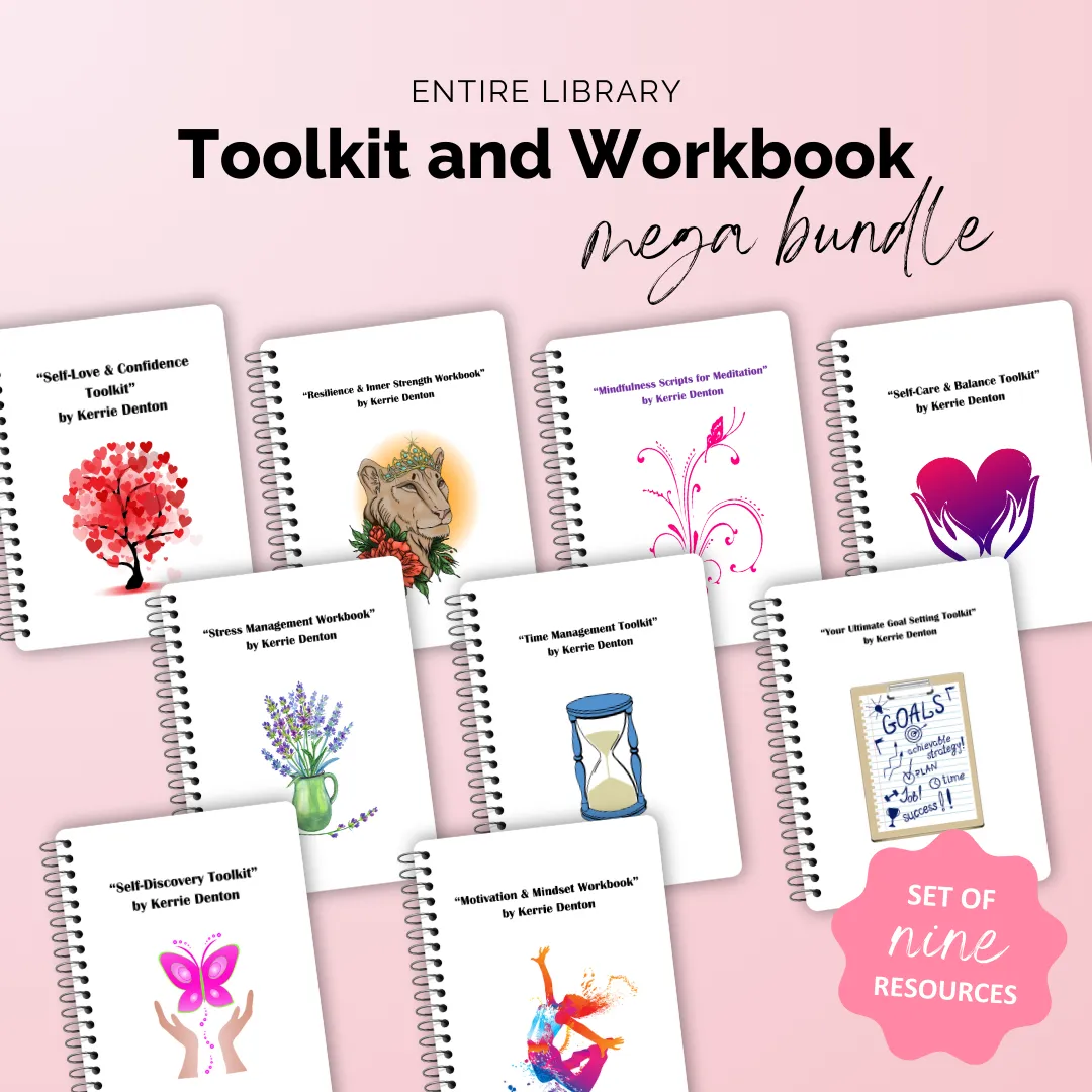 Personal Development Workbook Mega Bundle