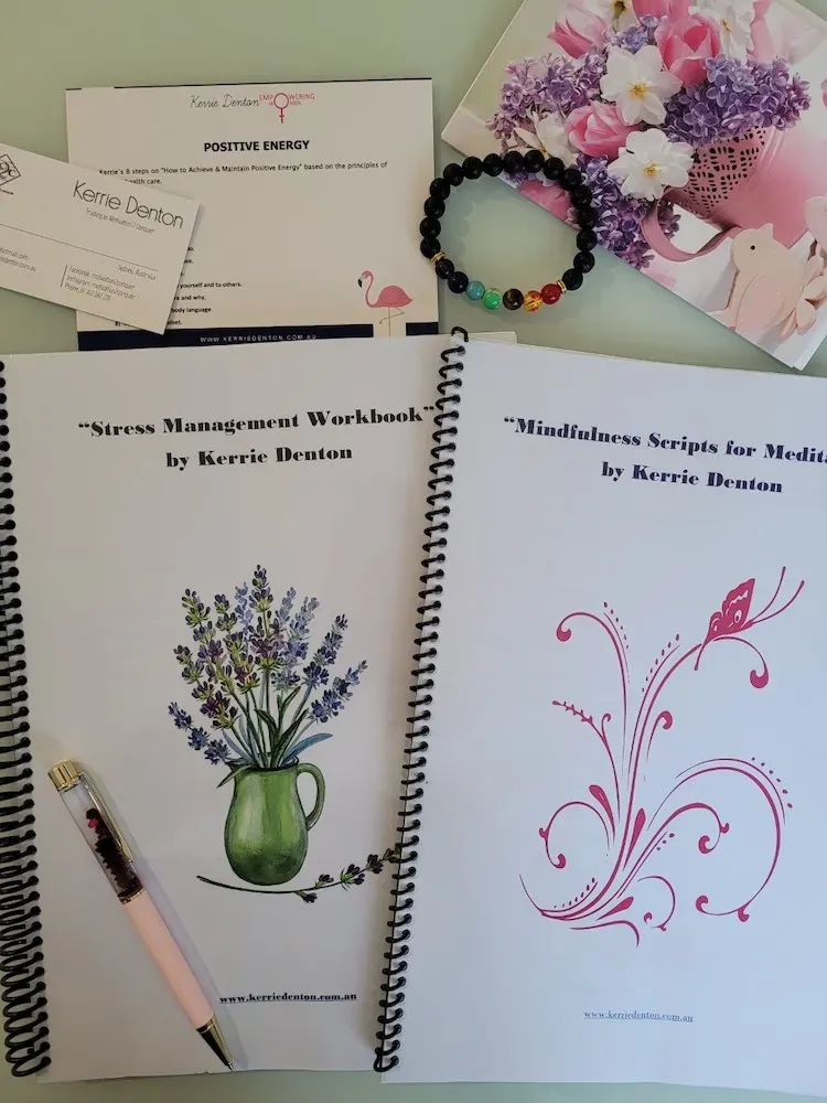 Kerrie Denton's Stress Management Workbook package
