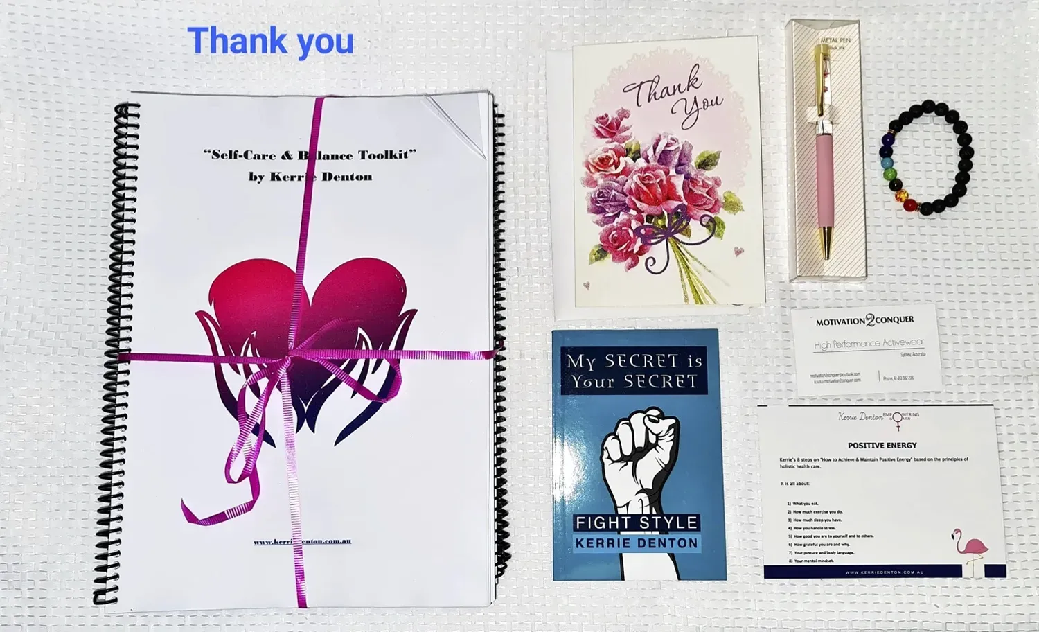 Kerrie Denton's Selfcare Toolkit package