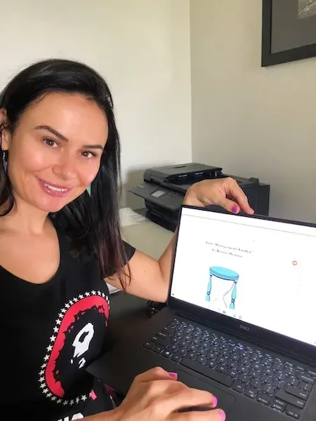 Merrin reading Kerrie Denton's Toolkits